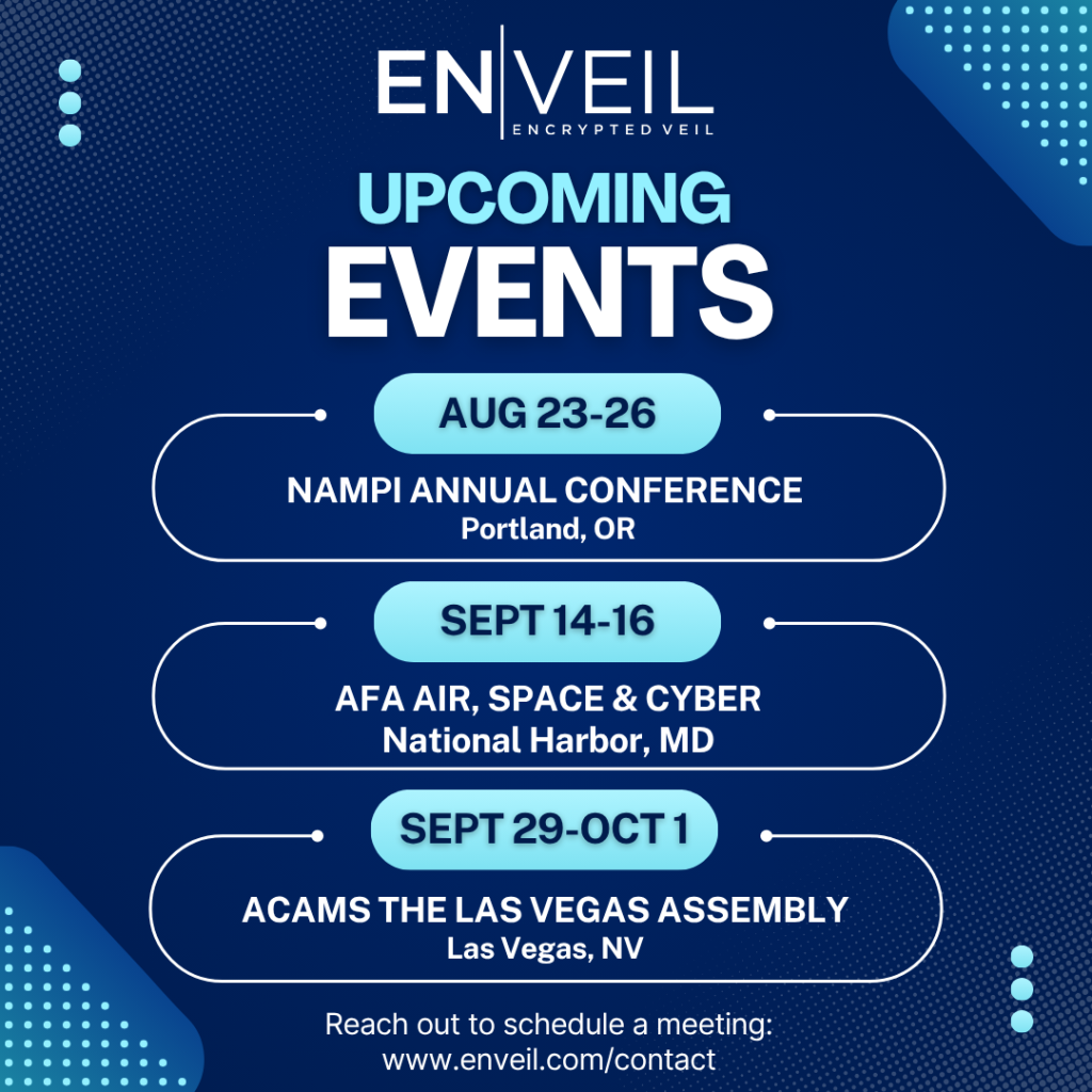 Upcoming Enveil events
